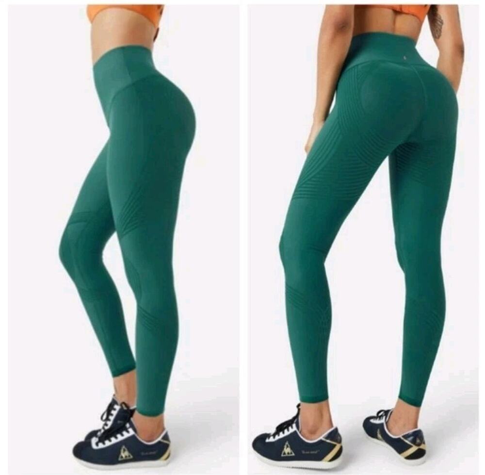 Fanka Reversible Body Sculpt Leggings Compression Oasis Green Size 2 / XS